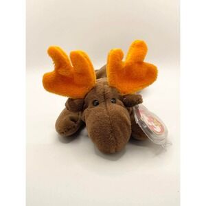 Ty Beanie Babies Chocolate the Moose 1993‎ Vintage Plush Stuffed Animal 4015